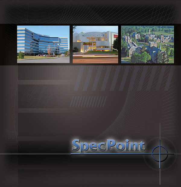 Presentation Folder Cover for SpecPoint