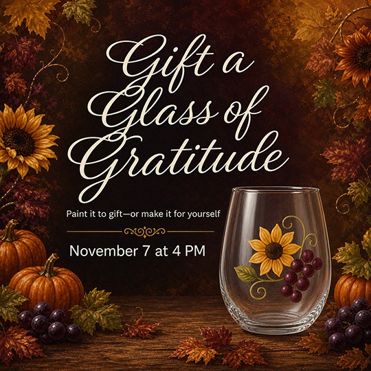 Gift a Glass of Gratitude