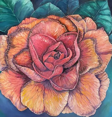 Elegance Through Endurance, oil painting by Beckie Hawk